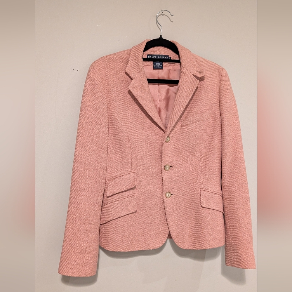 Ralph Lauren Blush Pink Women's Blazer